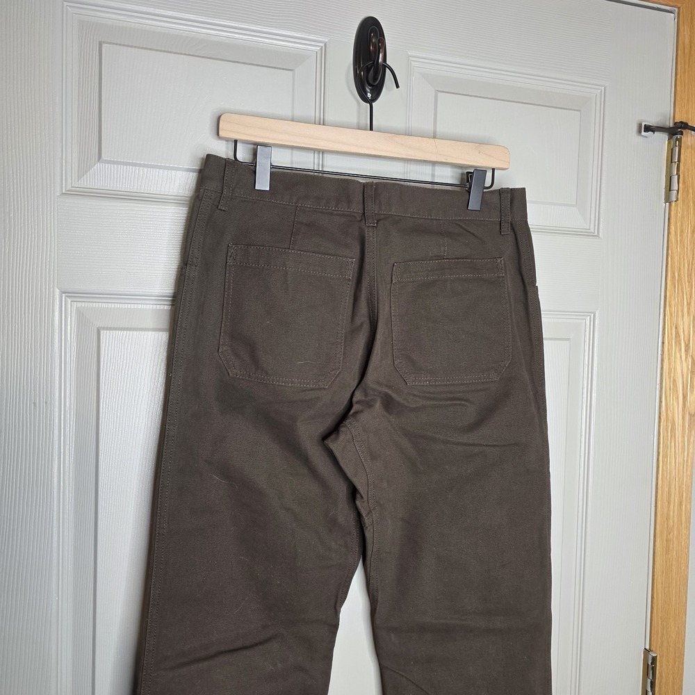NWT Arborwear Original Tree Climber Pants 8x32 Brown Womens Double Knee Canvas - Picture 6 of 9